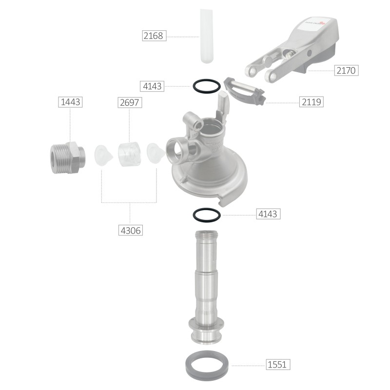 Joints toriques tête de fût - type A