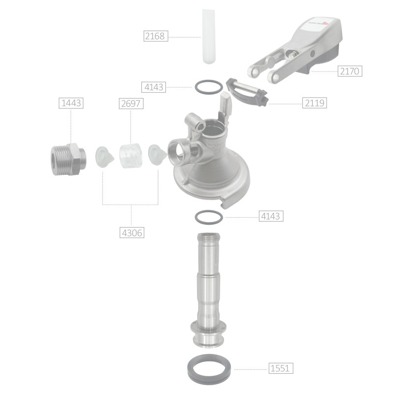 Anti-retour pour tête de fût Micro Matic