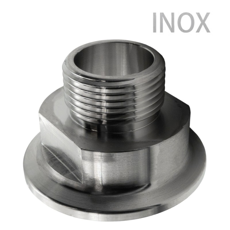 Adaptateur Inox 3/4" vers clamp