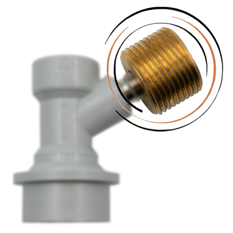 adaptateur sur tête soda keg