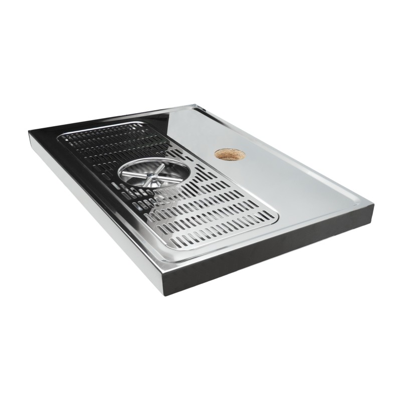 Égouttoir avec rince-verre