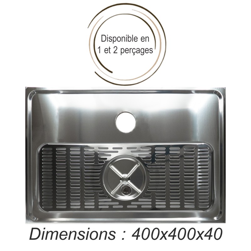 Égouttoir et rince-verre