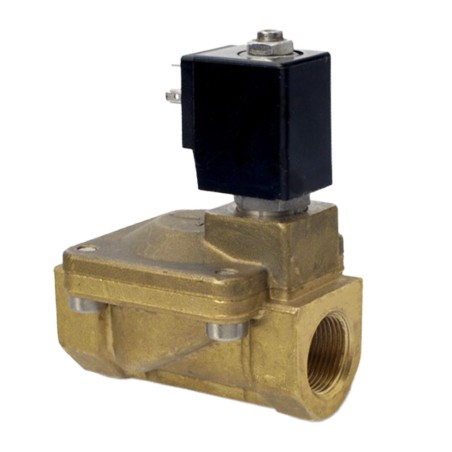 Électrovanne en laiton 24 volt 3/4 Électrovanne en laiton 24 volt 3/4