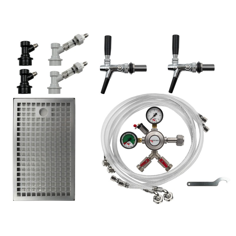 Kit Kegerator Soda Keg deux sorties