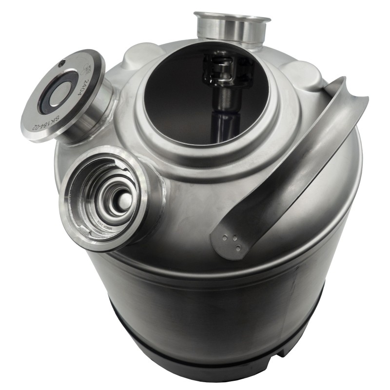 Fût de nettoyage Inox