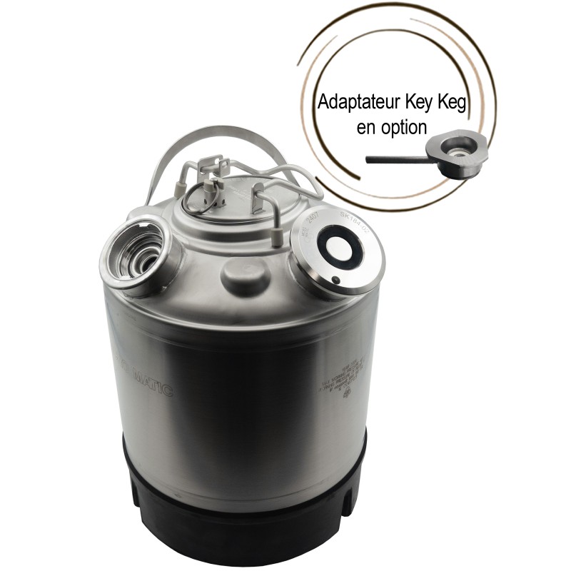 Fût de nettoyage inox