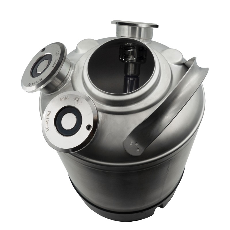 Fût de nettoyage ne Inox