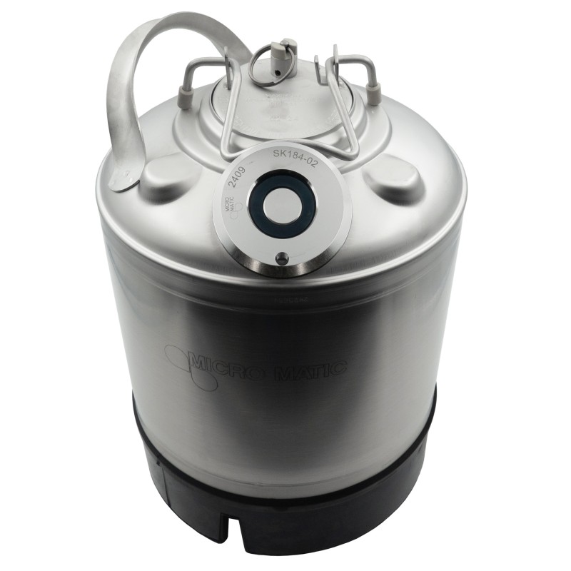 Fût de nettoyage inox