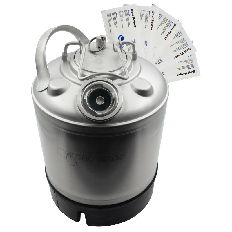 Fût de nettoyage inox