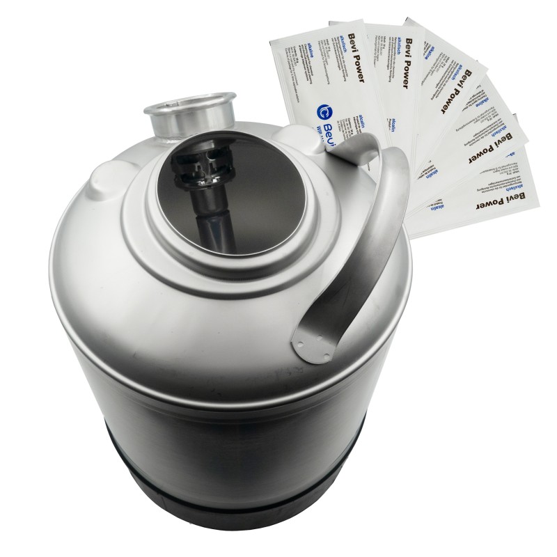 Fût de nettoyage inox