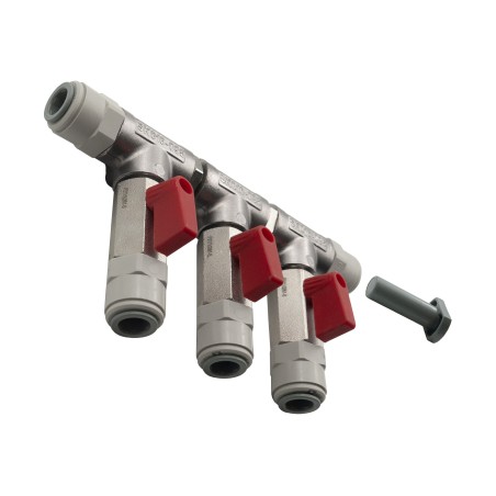 Distributeur CO2 trois vannes