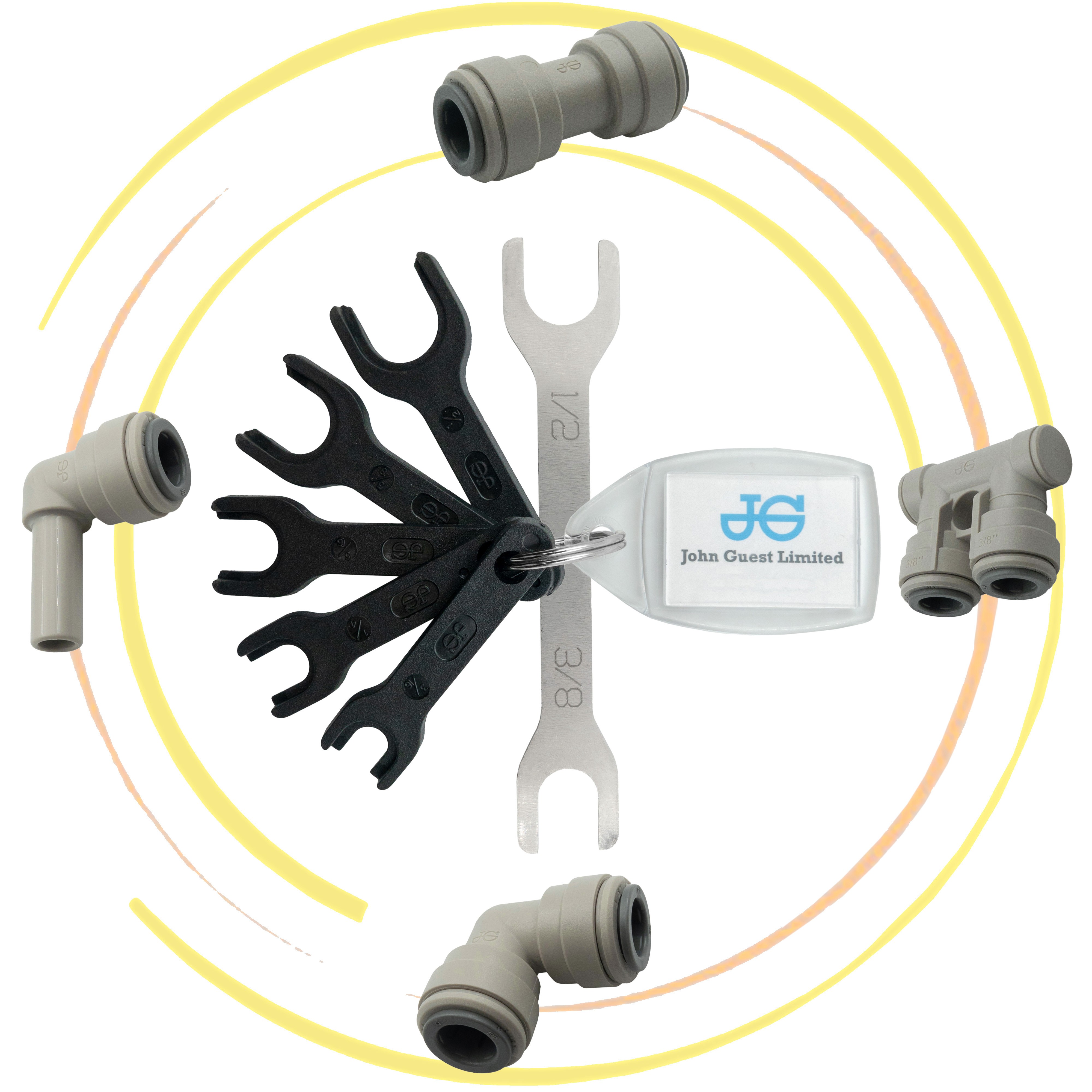 Comment connecter et déconnecter des raccords et tuyaux John Guest : Guide par étape